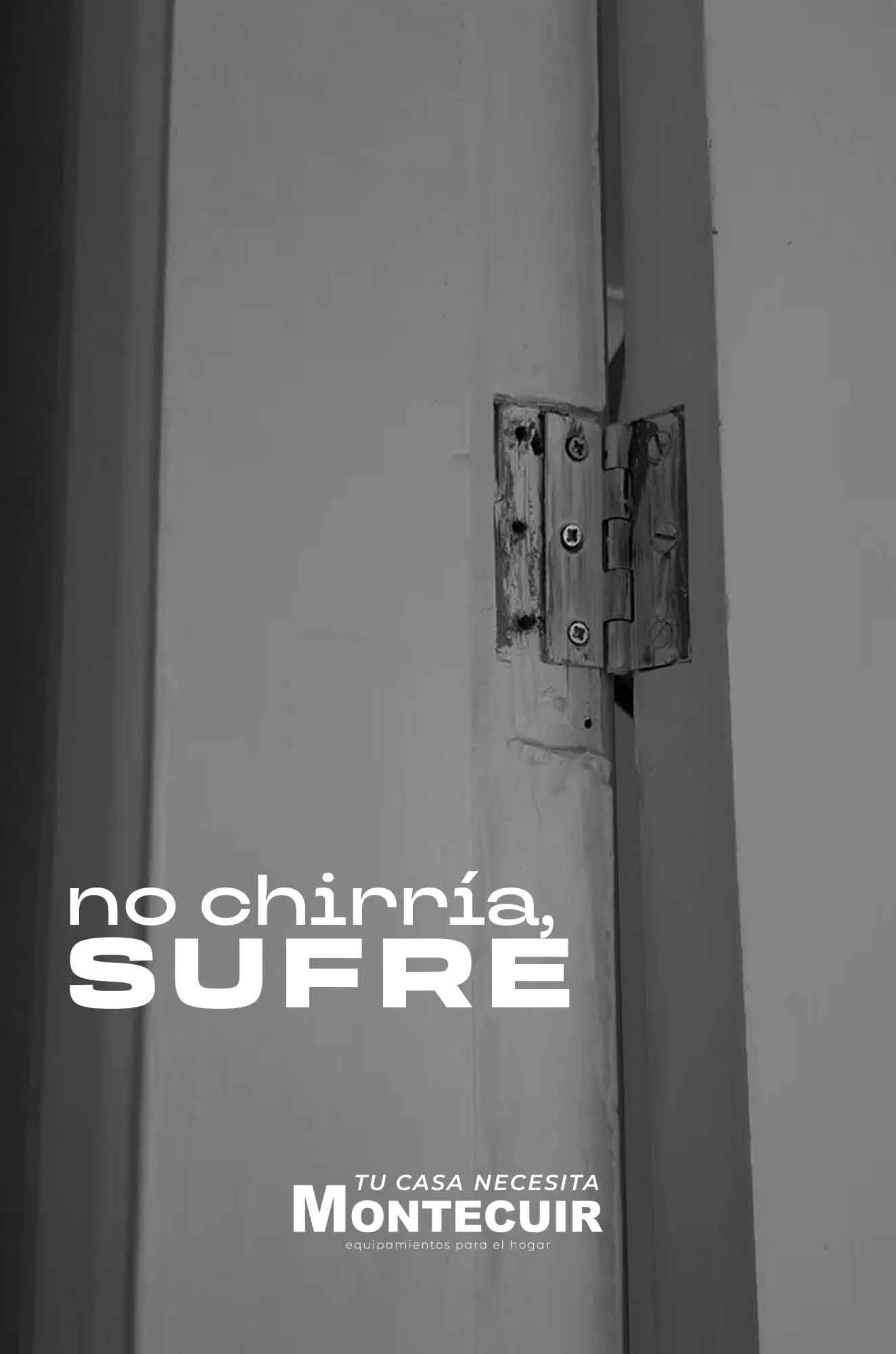 No chirría, son gritos de sufrimiento